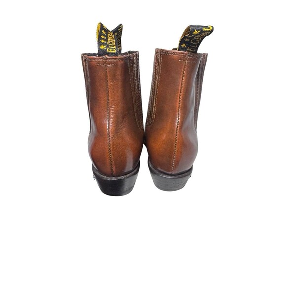 El General Botines Brown Western Cowboy Ankle Boots Men's US 9  Mexico 27 - Picture 14 of 16